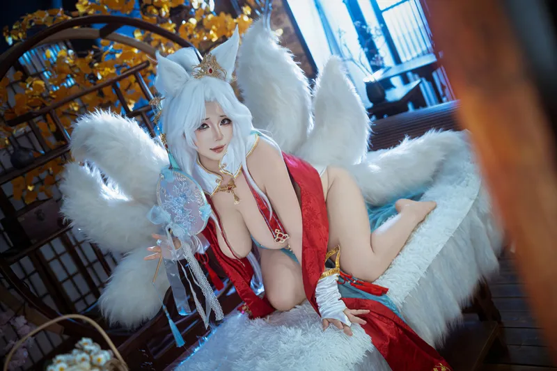 Aimeili粒粒 cosplay 达非 (棕色尘埃) – photo 10 of 67