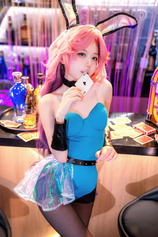 千雪Senyuki cosplay 萨勒芬妮 (英雄联盟) – photo 5 of 28