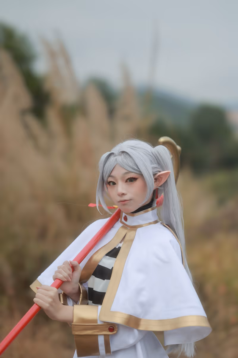 子貓丸 cosplay 芙莉莲 (葬送的芙莉莲) – photo 6 of 72