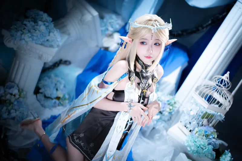千雪Senyuki cosplay 卡提希娅 (鸣潮)