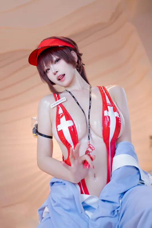 miko酱ww cosplay 玛律恰那 (胜利女神：妮姬) – photo 6 of 34