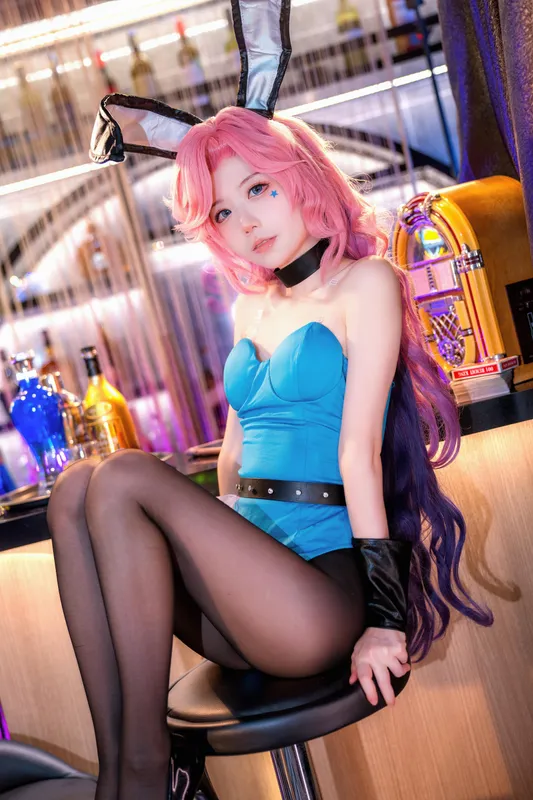 千雪Senyuki cosplay 萨勒芬妮 (英雄联盟) – photo 12 of 28