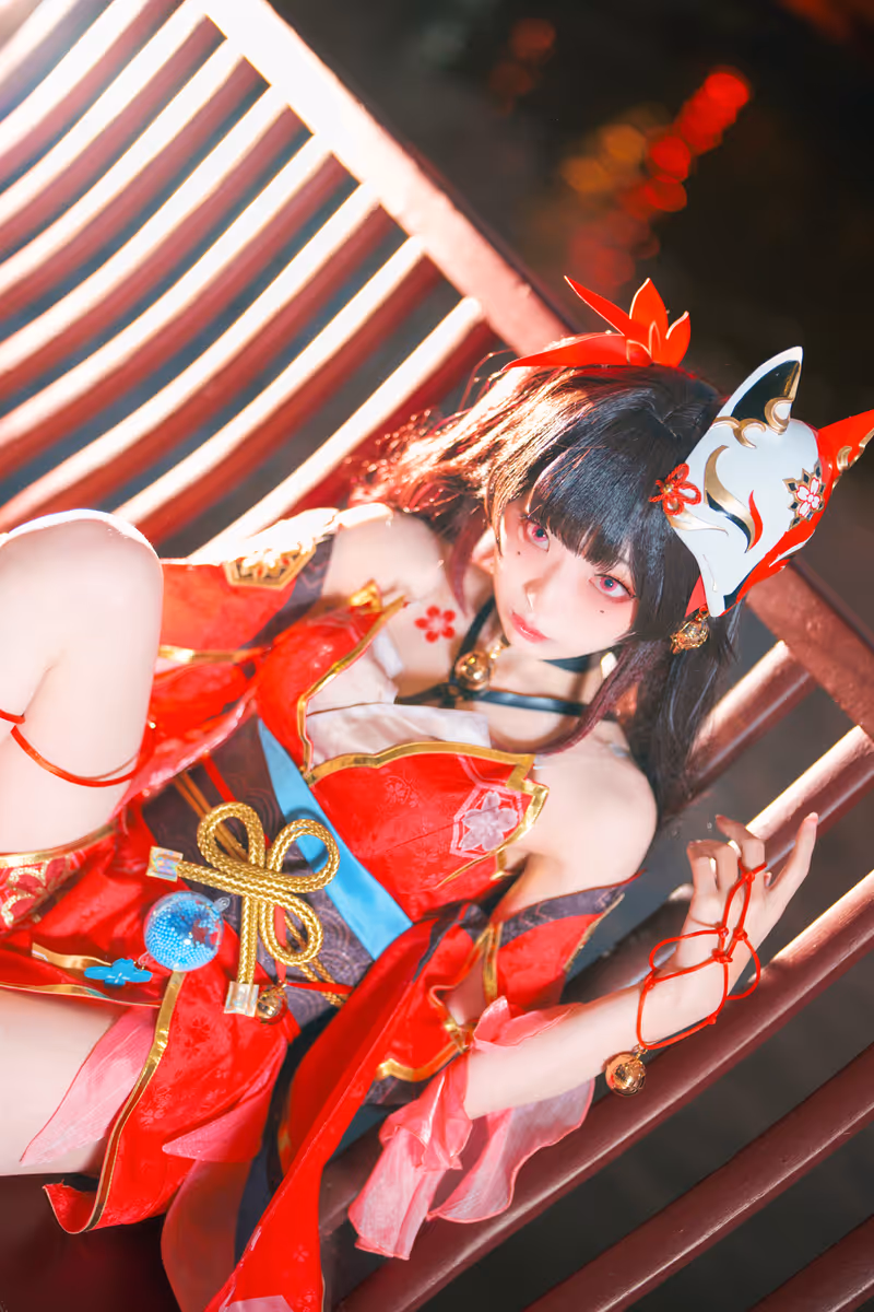 子貓丸 cosplay 花火 (崩坏) – photo 11 of 50