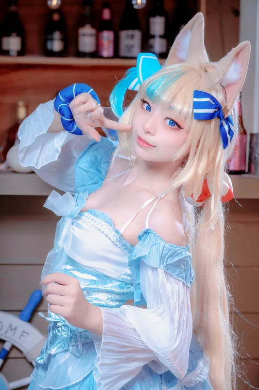 KonekoMaru cosplay Sameko Saba (VTuber) (-) – photo 12 of 31