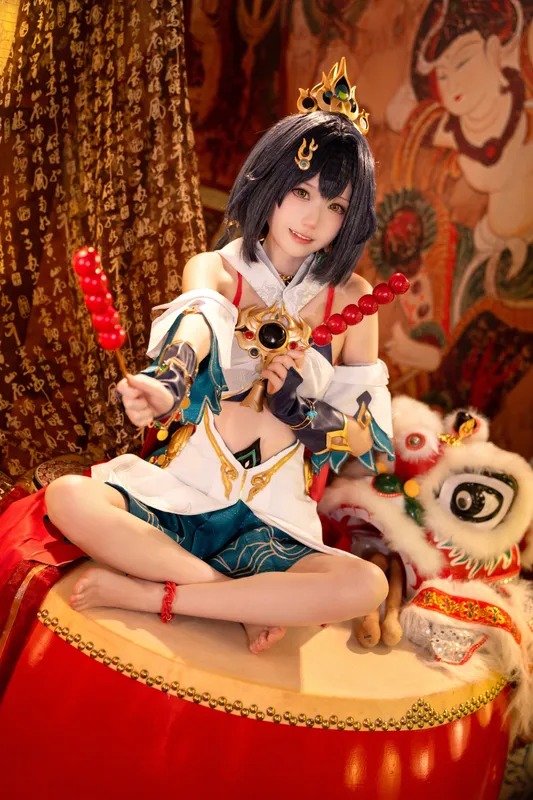 Senyuki cosplay Yunli (Honkai)