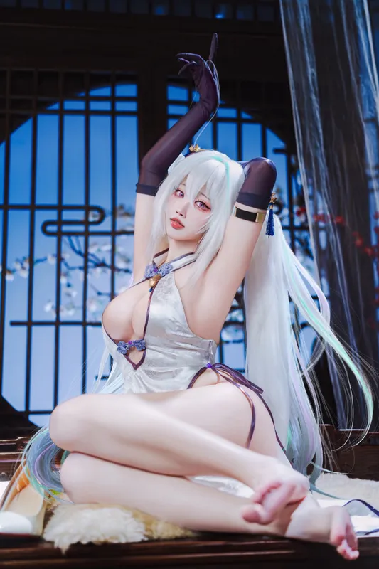 宫本樱樱饼 cosplay 奇尔沙治 (碧蓝航线)