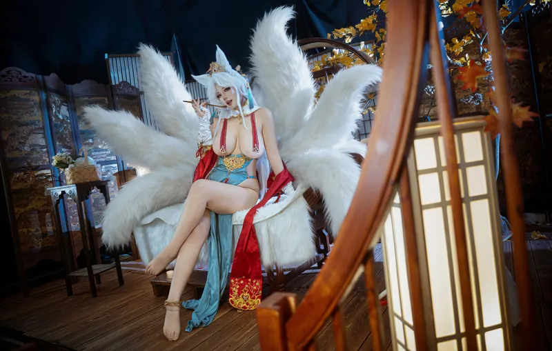 Aimeili粒粒 cosplay 达非 (棕色尘埃) – photo 12 of 67