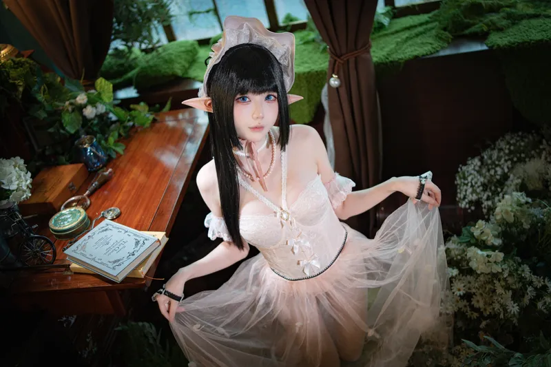 Senyuki cosplay Eunectes (Arknights)