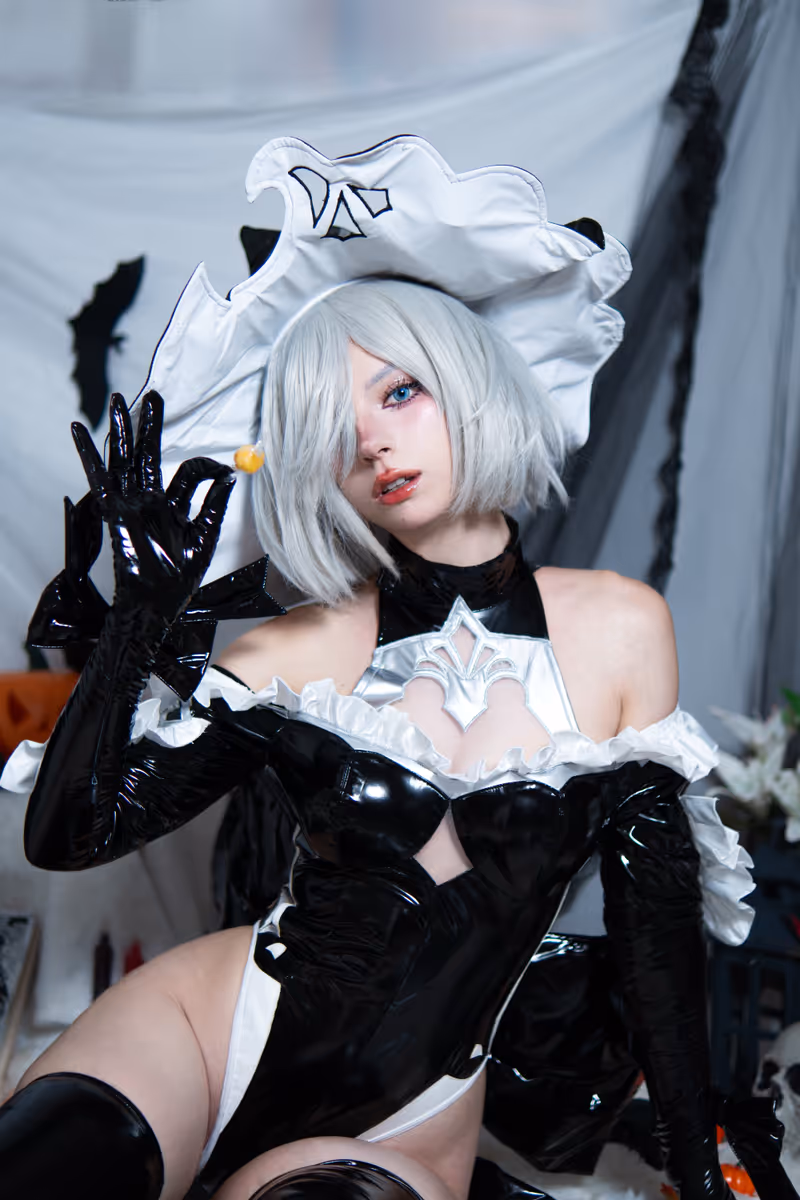 Himee.lily cosplay YoRHa No.2 Type-B (Nier) – photo 11 of 48
