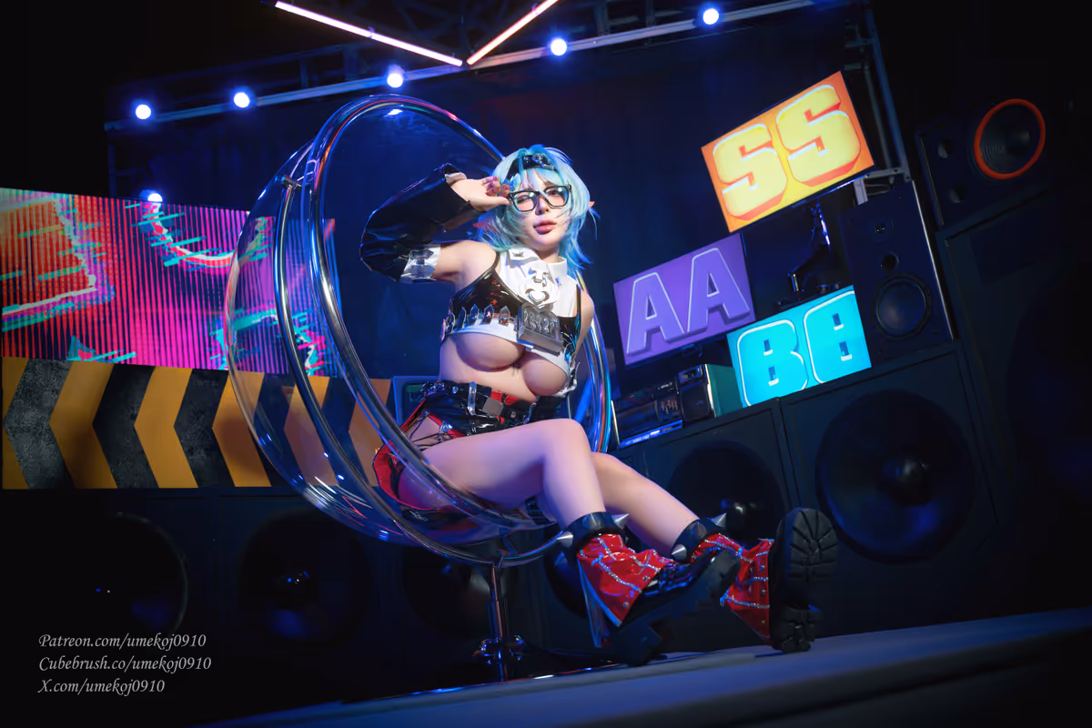Umeko J cosplay 洛克茜·伊芙莉塔·普莱斯 (绝区零) – photo 7 of 89