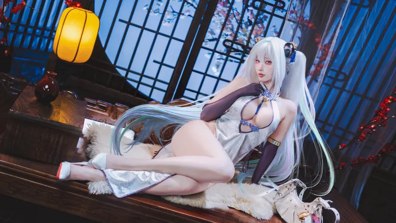 宫本樱樱饼 cosplay 奇尔沙治 (碧蓝航线) – photo 8 of 10