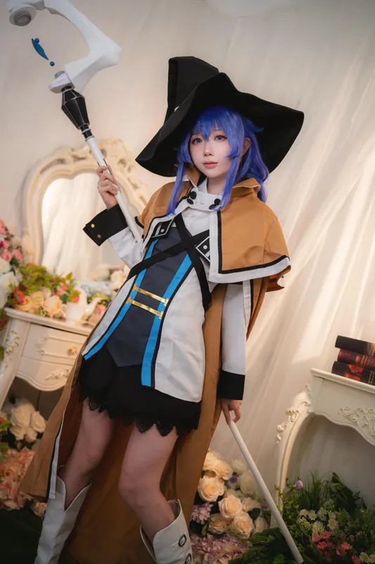 Rokishī Migurudia cosplay (Mushoku Tensei)